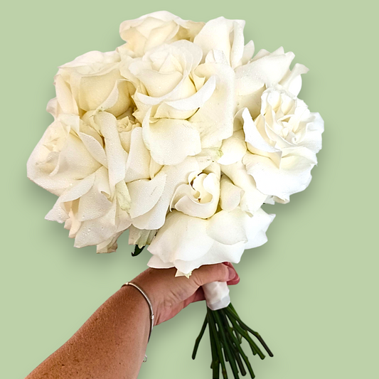 Classic Rose Bride Bouquet